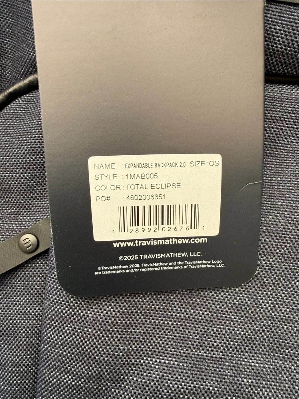 Travis Mathew brand new